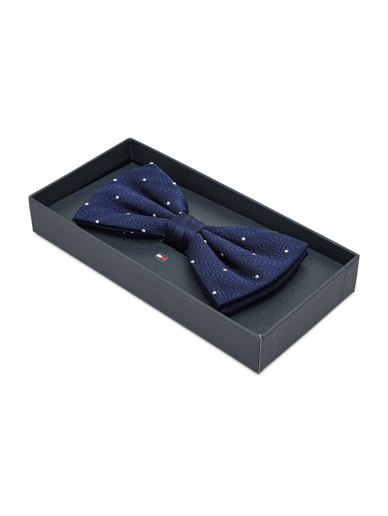 Tommy Hilfiger Tailored N ud papillon Dot Design TT0TT06192 Bleu marine Modivo