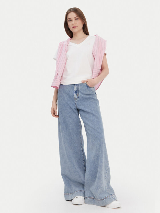 U.S. Polo Assn. U.S. Polo Assn. T-Shirt WUP0635 Weiß Classic Fit