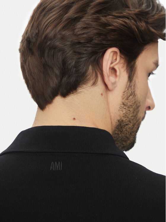 AMI PARIS AMI PARIS Polokošile BFUPL001.760 Černá Regular Fit