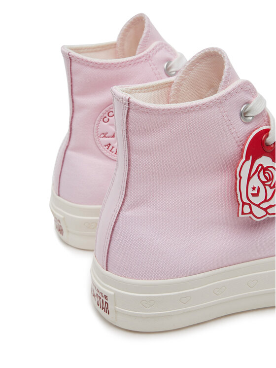 Converse Converse Plátěnky Chuck Taylor All Star Lift Platform Hearts A13652C Růžová