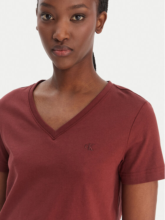 Calvin Klein Jeans Calvin Klein Jeans Póló LV047B205G Barna Relaxed Fit
