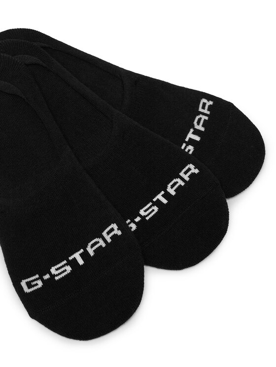G-Star Raw G-Star Raw Nogavice AS_G-STAR_S_124_SS25 (3-PACK) Črna