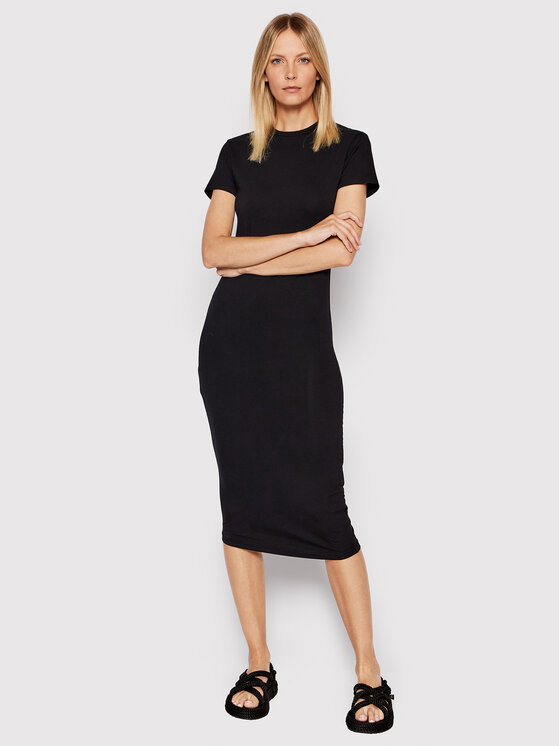 Herskind Herskind Sukienka codzienna Haily 4401770 Czarny Slim Fit