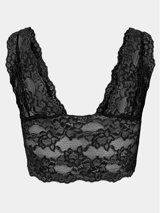 Pieces Pieces Σουτιέν Bralette Lina 17096003 Μαύρο