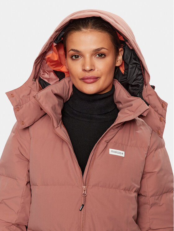 Maloja Maloja Kurtka puchowa Bormiom 34183-1-8583 Różowy Regular Fit