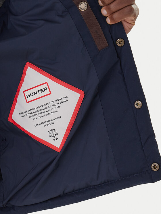 Hunter Hunter Kamizelka Tranent HARM0002252 Granatowy Regular Fit