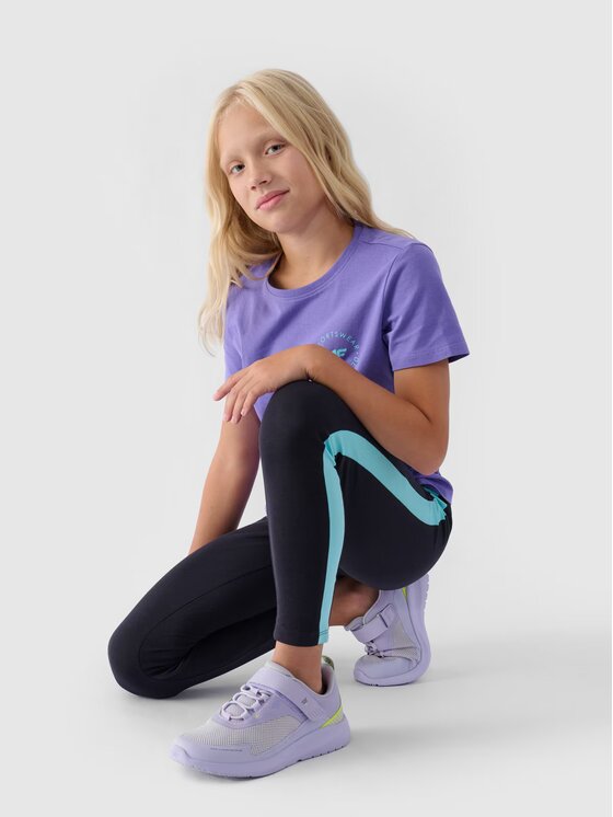 4F 4F Leggings 4FJWAW24TTIGF170-20S Nero