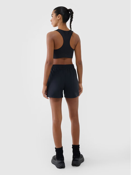 4F 4F Športové kraťasy 4FWMM00TFSHF1309-20S Čierna Regular Fit