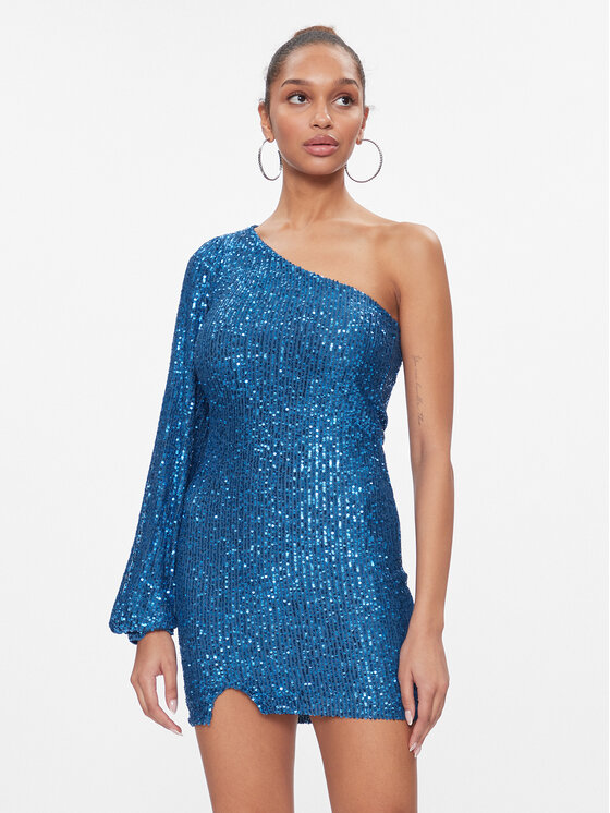 Noisy May Noisy May Cocktail obleka 27028460 Modra Relaxed Fit
