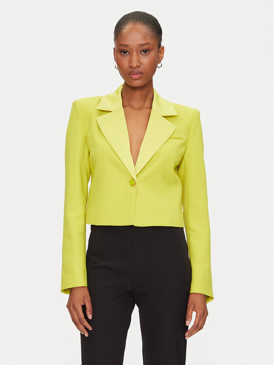Marciano Guess Marciano Guess Pintsak 5GGN13 7300A Kollane Slim Fit