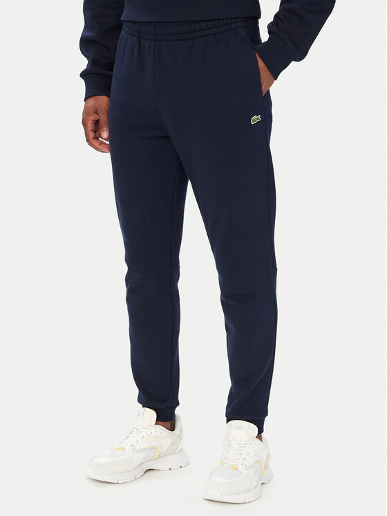 Lacoste Pantaloni trening XH9833 Bleumarin Regular Fit