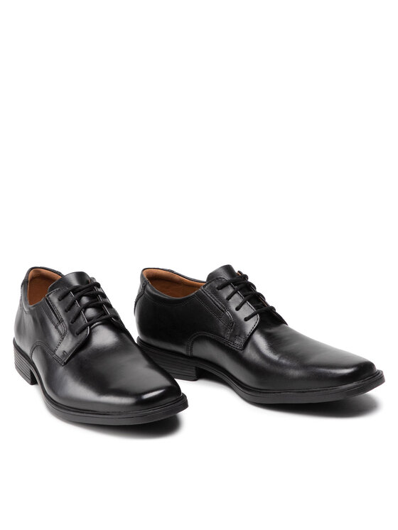 Clarks Clarks Półbuty Tilden Plain 261103507 Czarny