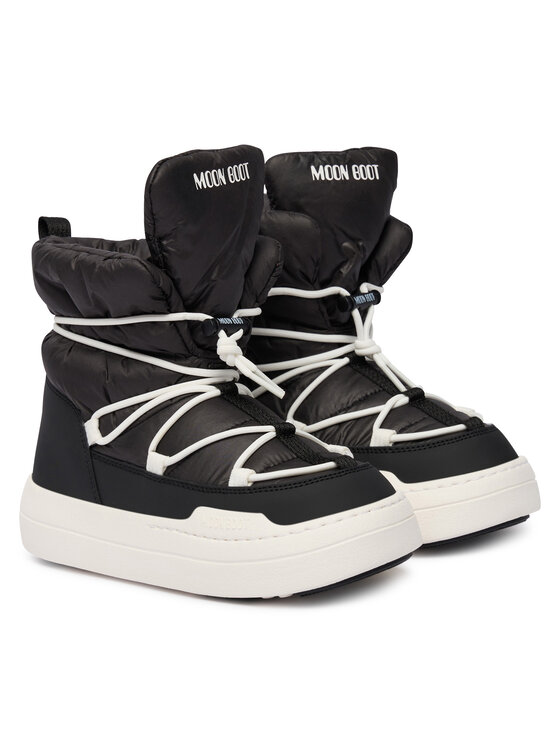 Moon Boot Moon Boot Cizme de zăpadă Jr Park lace Mid 80D3440070 D Negru