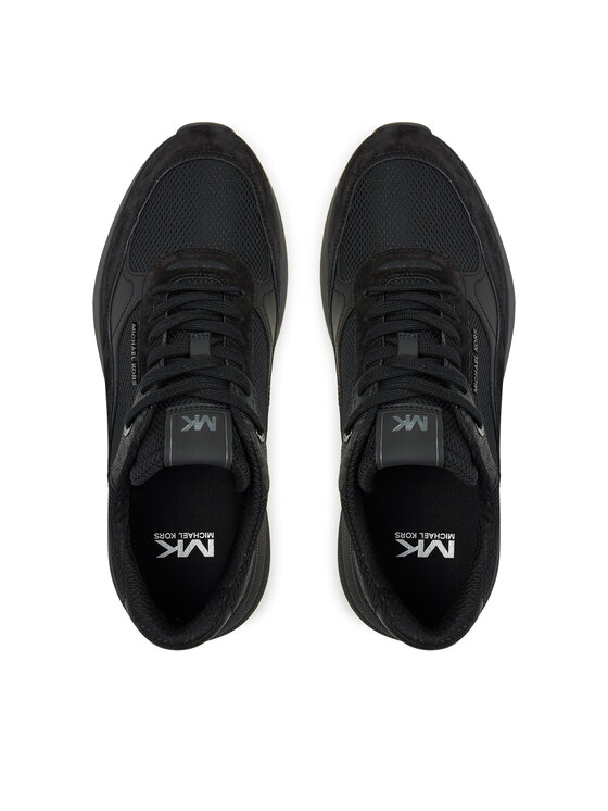 MICHAEL Michael Kors MICHAEL Michael Kors Sneakersy Trevor Mixed-Media Trainer 42F4TRFS7D Čierna