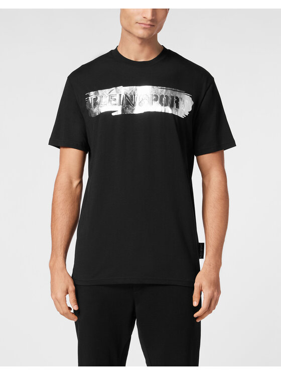Plein Sport Plein Sport T-Shirt 18771 Czarny Regular Fit