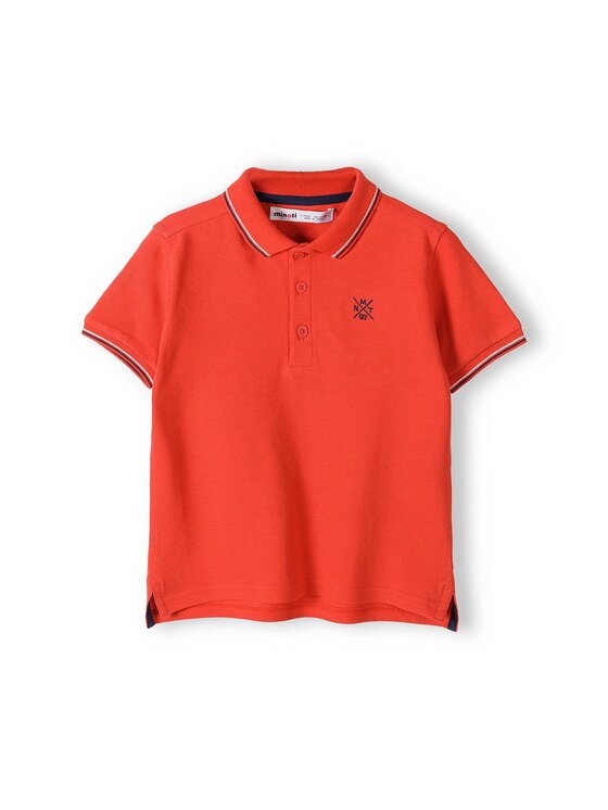 MINOTI MINOTI Polo 13polo 3 Czerwony Regular Fit