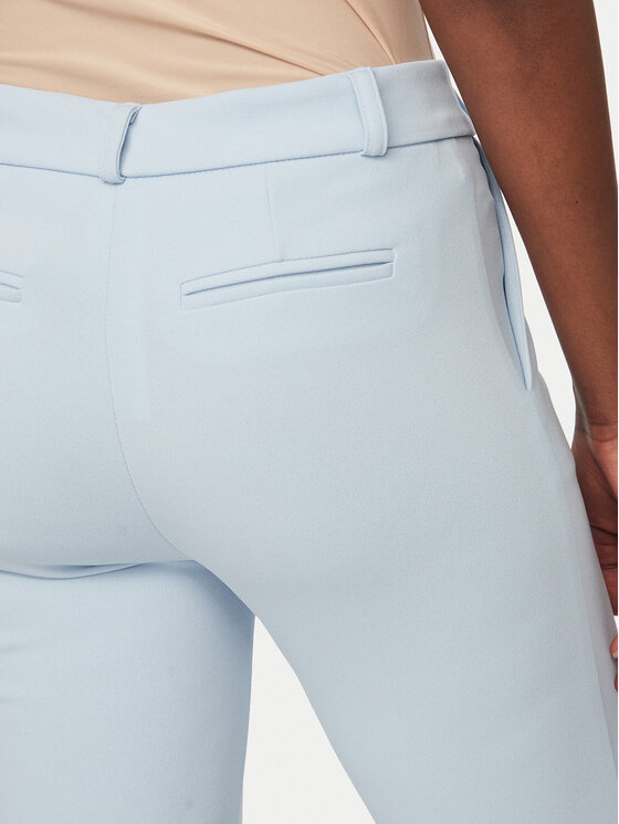 Rinascimento Rinascimento Hlače iz tkanine CFC0127865003 Svetlo modra Slim Fit