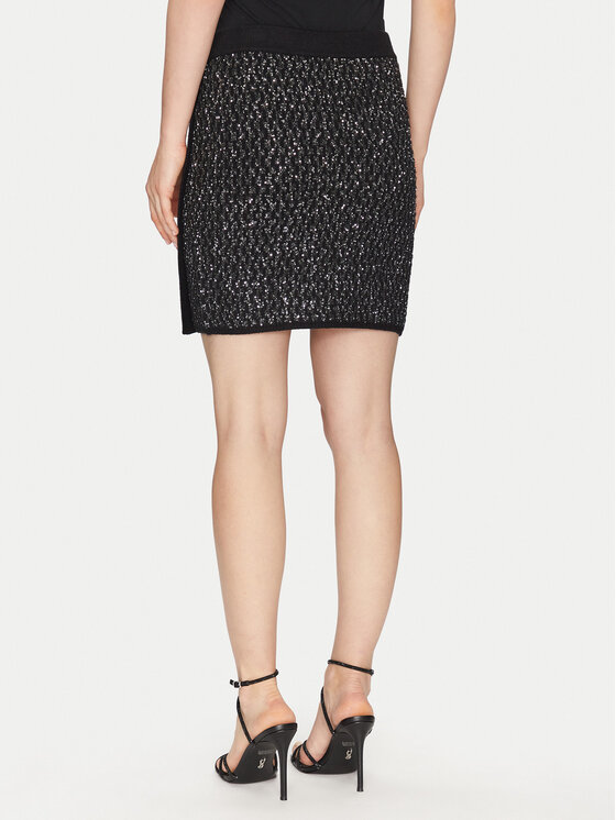 Liu Jo Liu Jo Мини пола WF4023 MA06P Черен Regular Fit