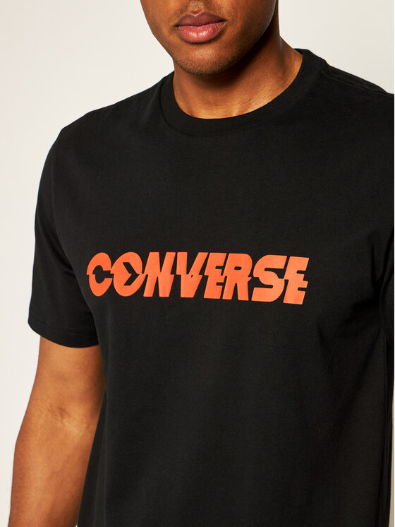 Converse Converse T-shirt Table Tee 10019599-A02 Nero Regular Fit