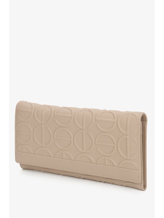 Estro Estro Portafoglio grande da donna ER00116597 Beige