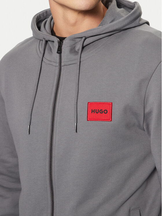 HUGO HUGO Bluza Daple212 50447972 Szary Regular Fit