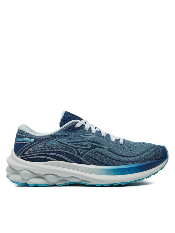 Mizuno Skriešanas apavi Wave Skyrise 5 J1GD2409 Zils