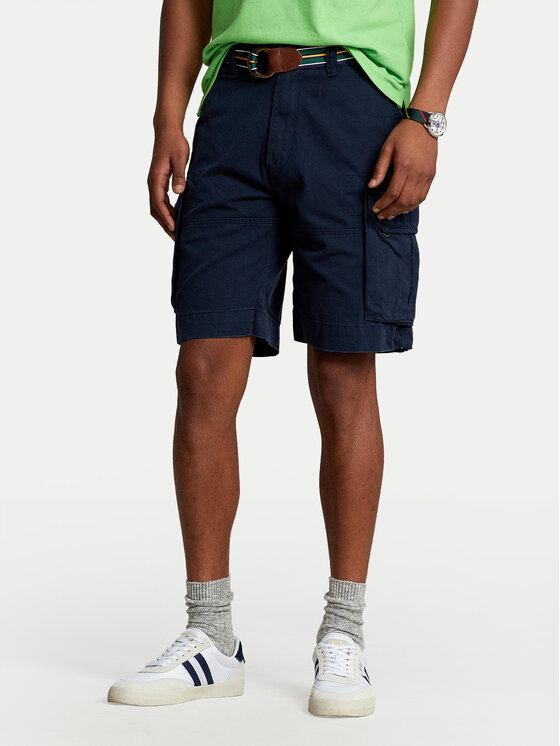 Polo Ralph Lauren Polo Ralph Lauren Pantalon scurți din material 710548502005 Bleumarin Classic Fit