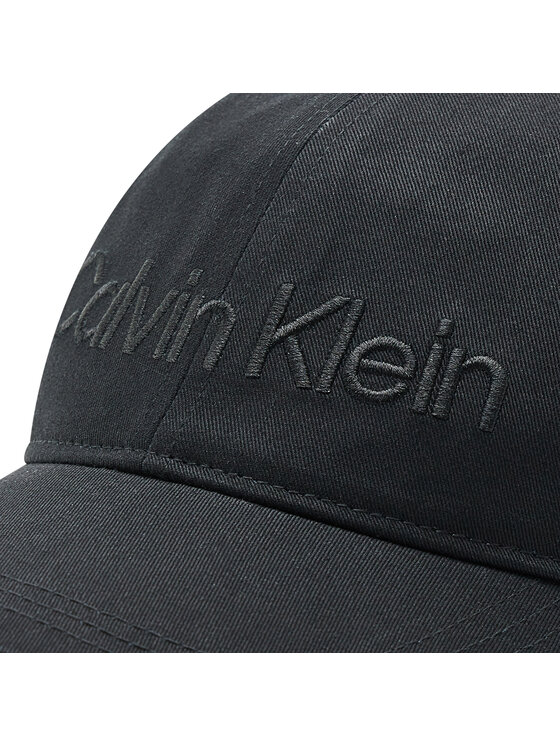 Calvin Klein Calvin Klein Czapka z daszkiem Essential Embroideries K60K609601 Czarny