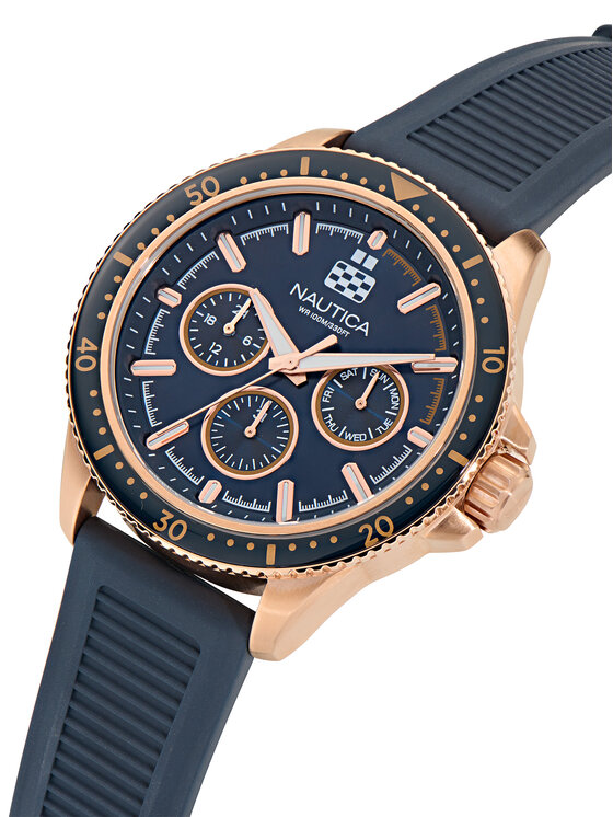 Nautica Nautica Годинник Nct Windrose NAPWRF403 Голубий