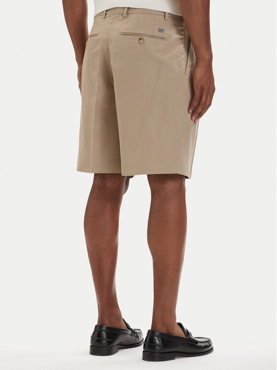 Tommy Hilfiger Tommy Hilfiger Riidest šortsid Smart Casual MW0MW42670 Helebeež Relaxed Fit