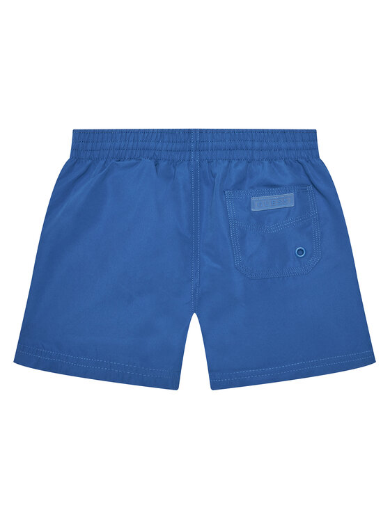 Guess Guess Szorty kąpielowe L5GZ05 WG282 Niebieski Regular Fit
