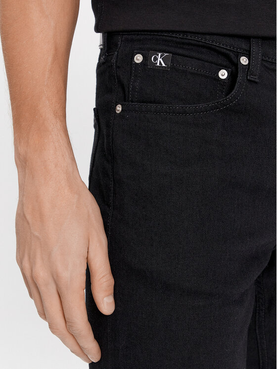 Calvin Klein Jeans Calvin Klein Jeans Jeansy J30J323688 Czarny Slim Taper Fit
