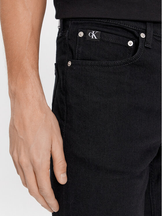 Calvin Klein Jeans Calvin Klein Jeans Traperice J30J323688 Crna Slim Taper Fit