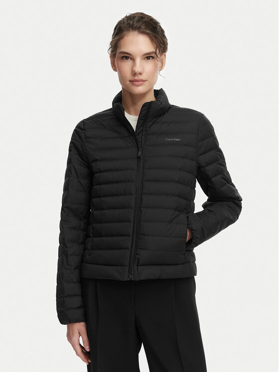 Calvin Klein Calvin Klein Giubbotto piumino LV044G502G Nero Regular Fit
