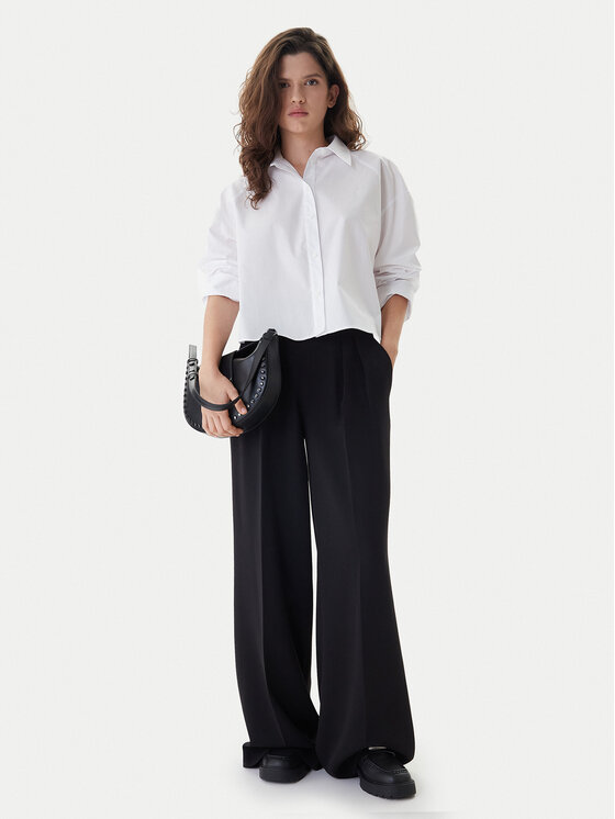 Calvin Klein Jeans Calvin Klein Jeans Košile LV047C141G Bílá Boxy Fit