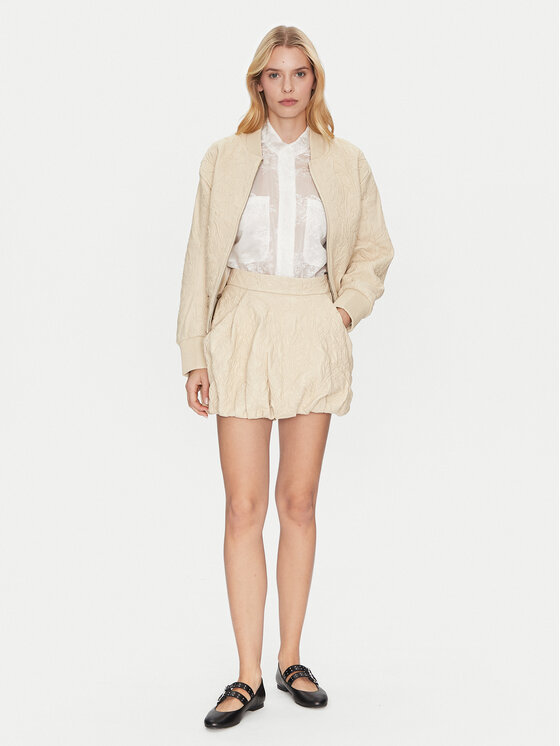 Munthe Munthe Odinis sijonas Frauke 251121725105 Smėlio Regular Fit