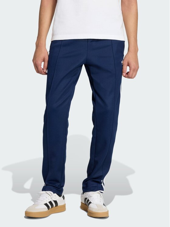 adidas adidas Спортивні штани CLASSIC Блакитний Slim Fit