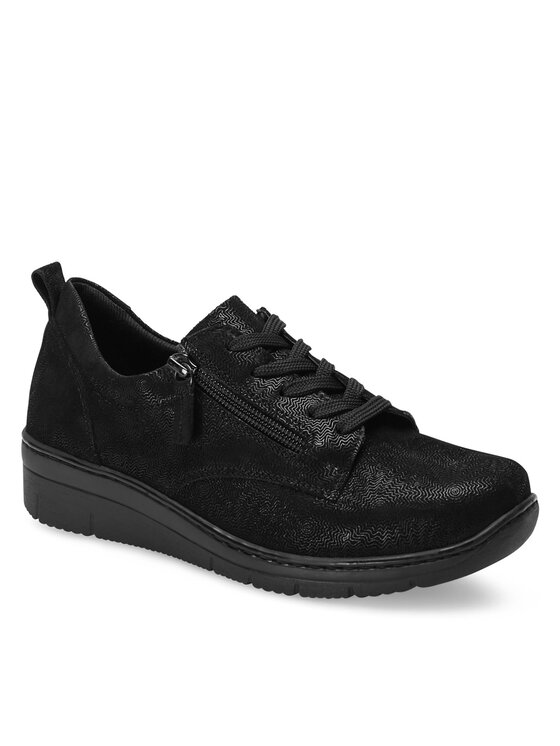 Go Soft Go Soft Halbschuhe WI23-REBECA-21 Schwarz