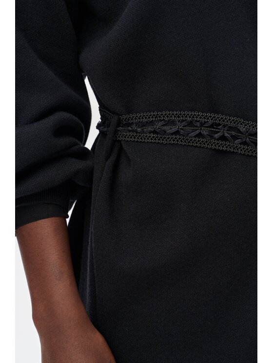 blue shadow blue shadow Kardigan Mono Czarny Regular Fit