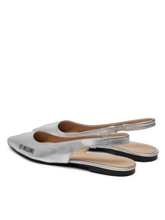 LOVE MOSCHINO LOVE MOSCHINO Sandály JA11021G1MIF0902 Stříbrná