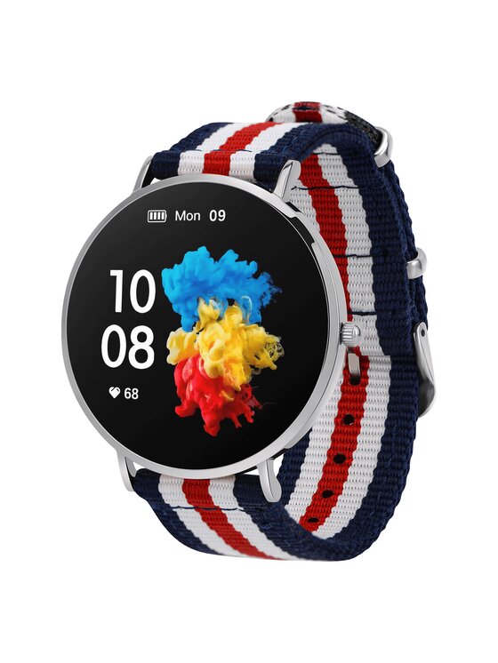 Smartwatch Garett, Srebrny, Verona