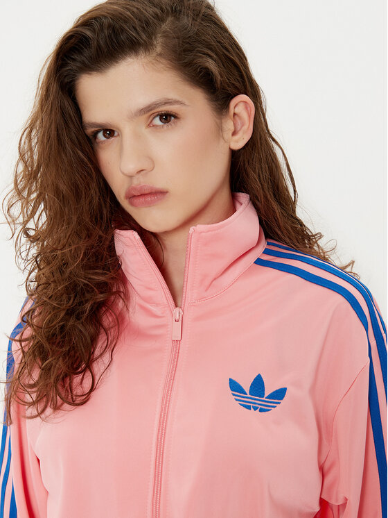 adidas adidas Pulóver adicolor Classic Firebird JP2302 Rózsaszín Loose Fit