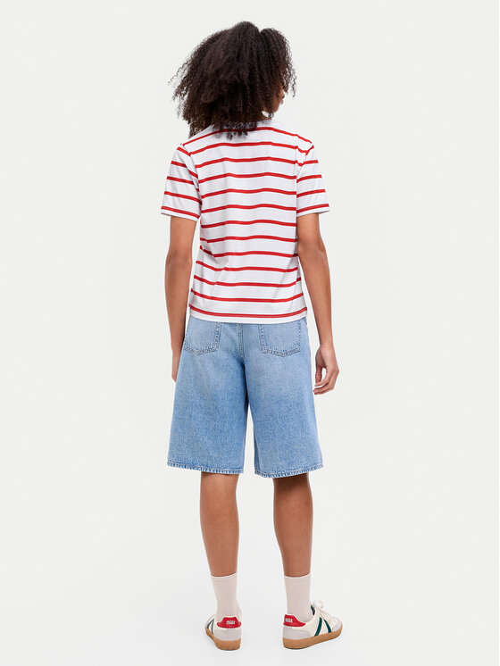JJXX JJXX Tričko Annie 12257577 Biela Regular Fit
