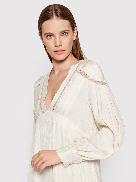 IRO IRO Лятна рокля Bilam AQ135 Бежов Regular Fit