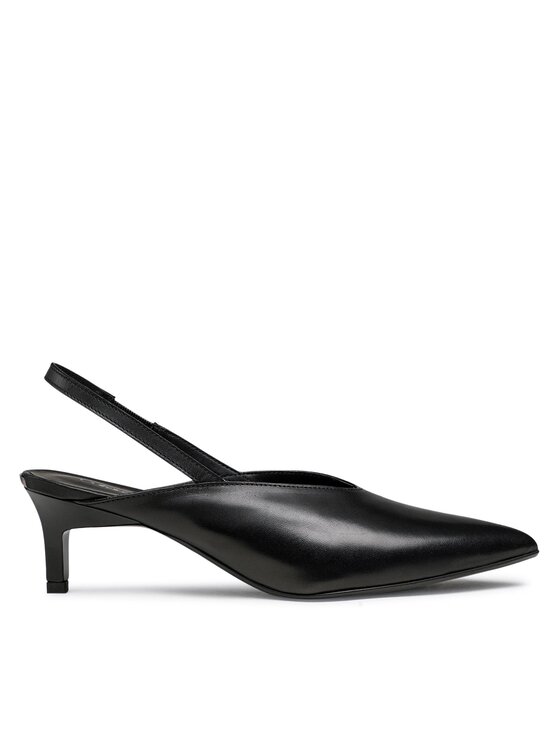 Sandali Geo Stil Slingback Pump 50 HW0HW01345 Nero...