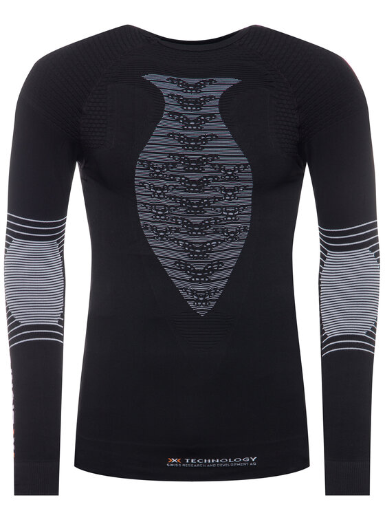 X-Bionic X-Bionic Верхня термоактивна білизна Energizer 4.0 NGYT06W19M Чорний Slim Fit