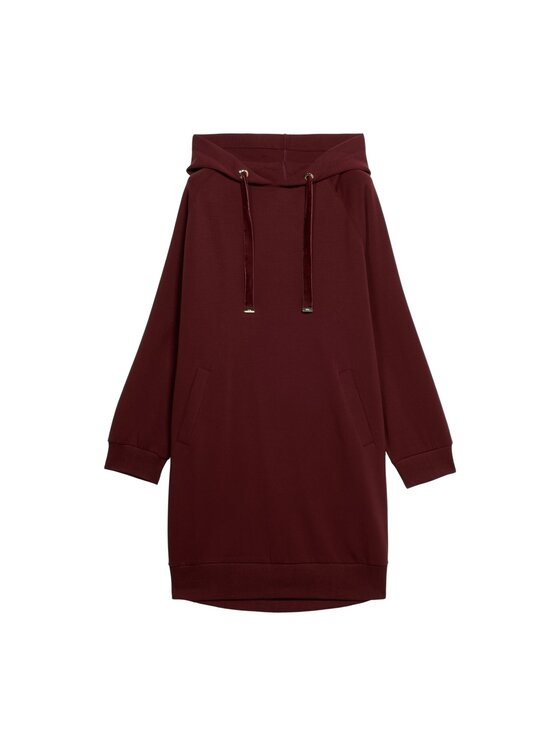 Oltre Oltre Vestito da giorno 7938E000318N036 Bordeaux Over Fit