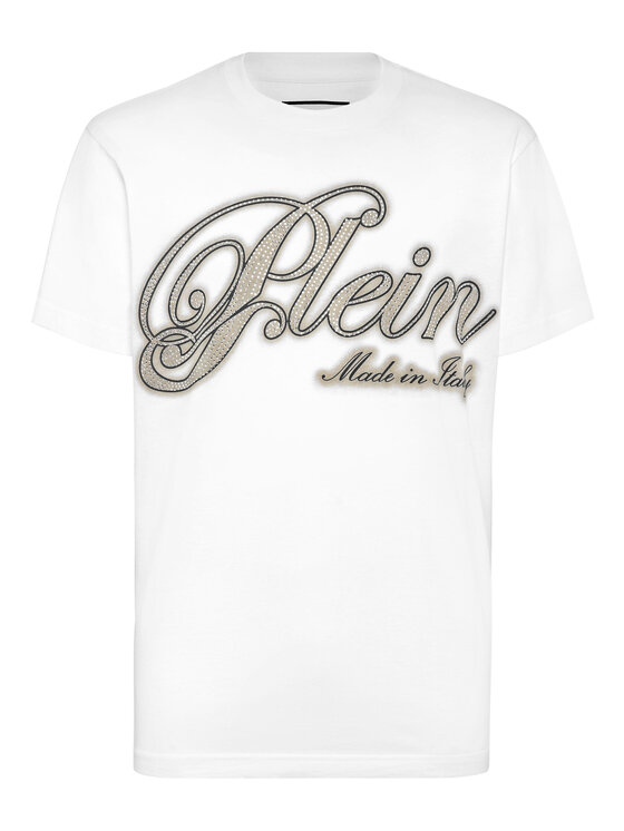 PHILIPP PLEIN PHILIPP PLEIN T-shirt 27153 Bianco Regular Fit