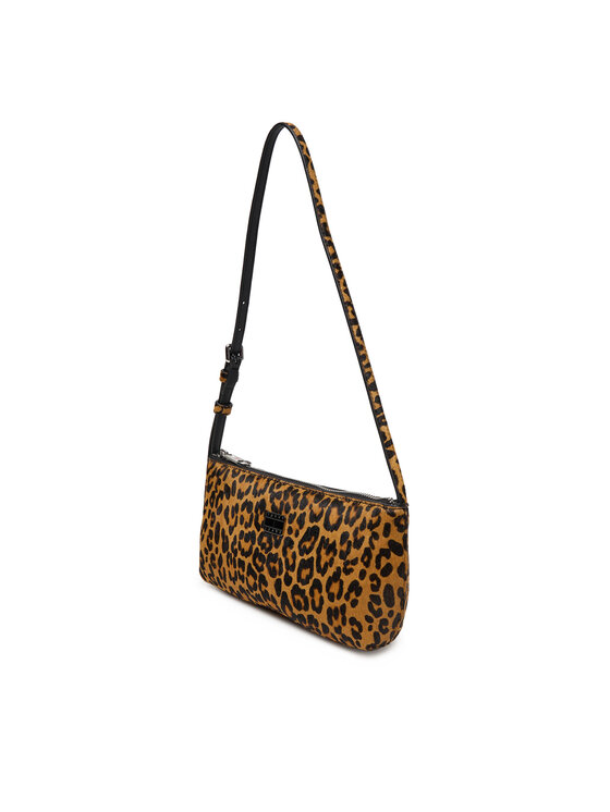 Tommy Jeans Tommy Jeans Rankinė Tjw Must Leopard Shoulder Bag AW0AW18008 Oranžinė