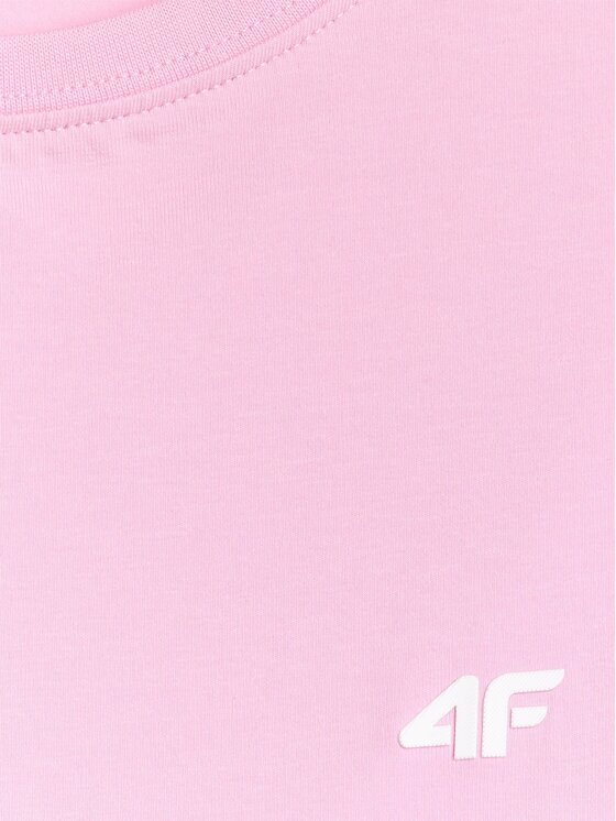 4F 4F T-shirt 4FWMM00TTSHF3306-56S Rosa Authentic Slim Fit